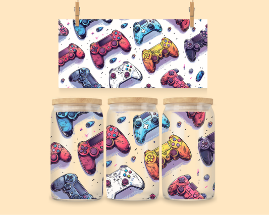 16oz UVDTF Wrap Gamer Controller