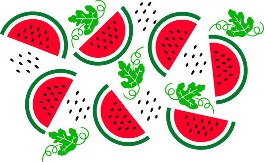 24oz UVDTF Wrap Watermelon