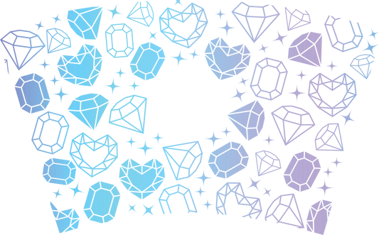 24oz UVDTF Wrap Diamonds