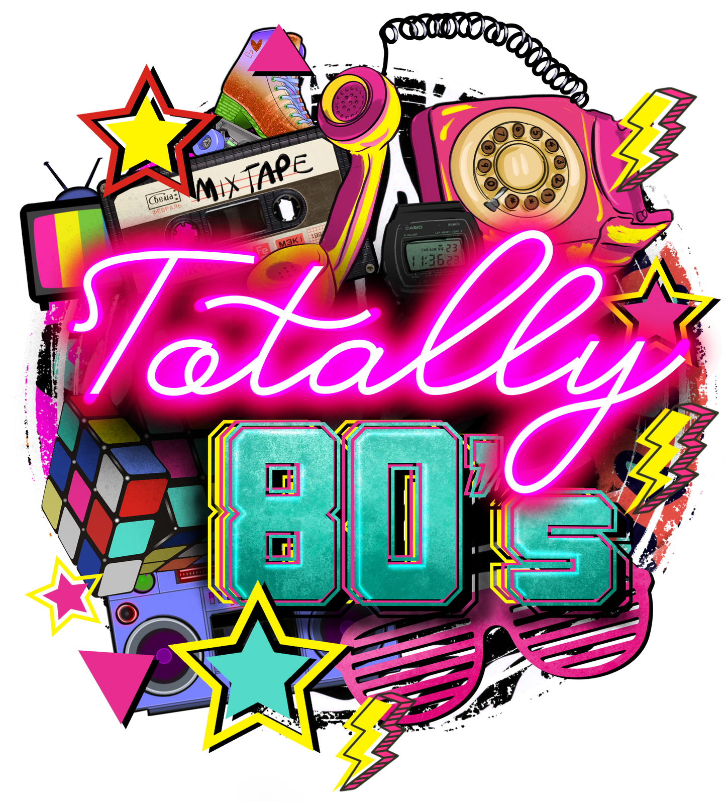 Totally 80's DTF