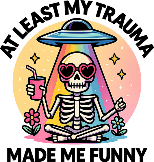 DTF Alien Funny Trauma