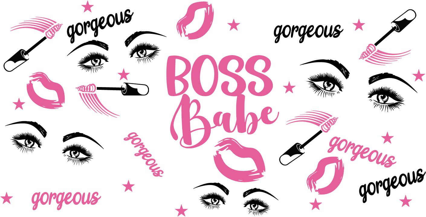 Boss Babe 16oz Libbey Wrap UVDTF