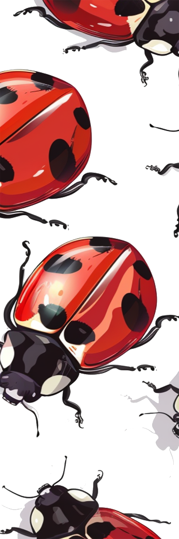 UVDTF Lady Bird Bookmark