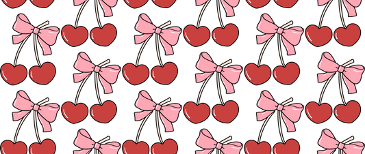 16oz UVDTF Wrap Cherry & Bows
