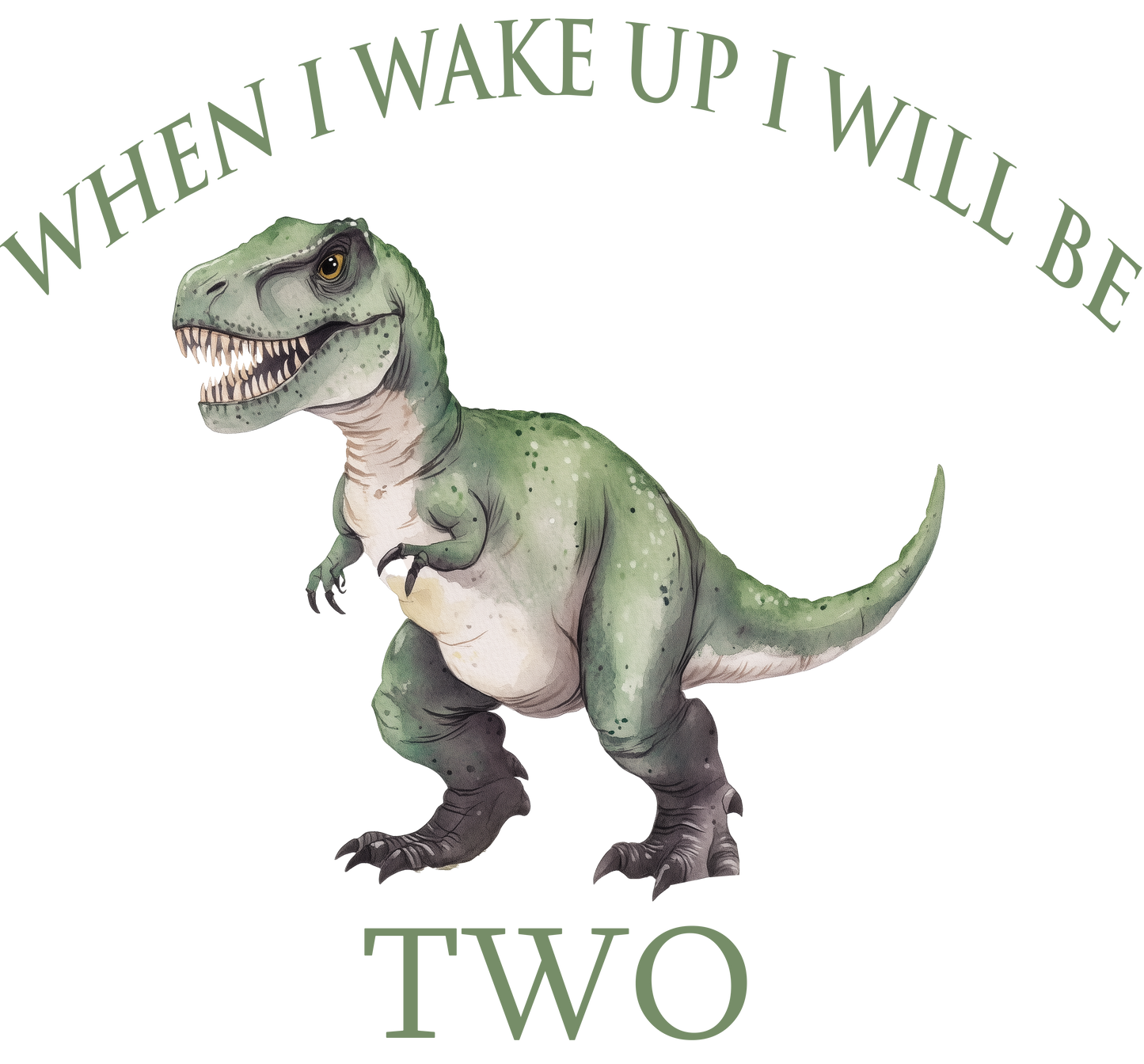 DTF When I Wake Up I Will Be Dino 1-5