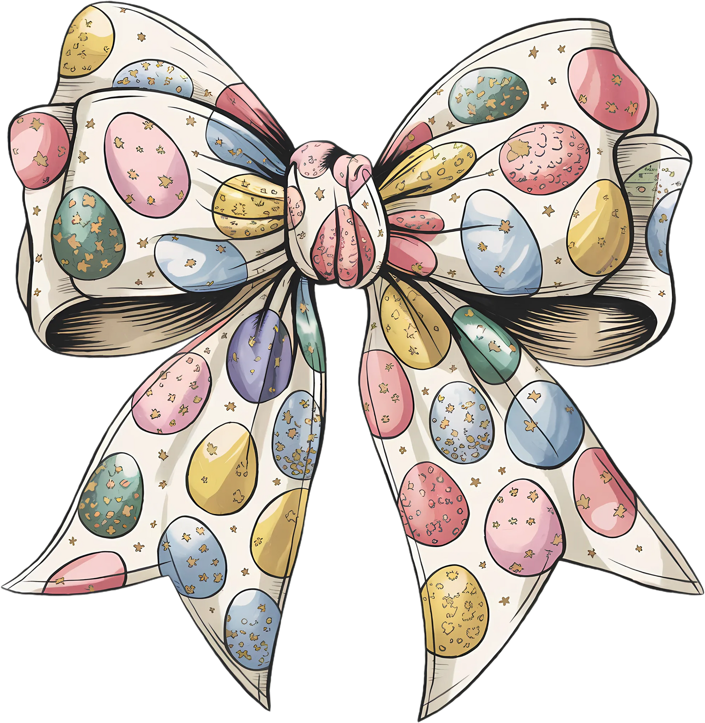 Easter Bow DTF