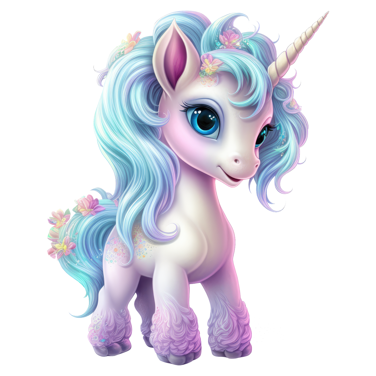 Single UVDTF Unicorn