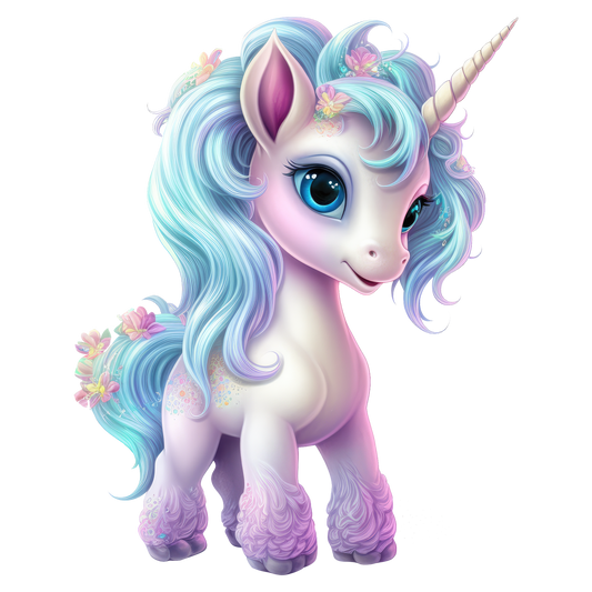 Single UVDTF Unicorn