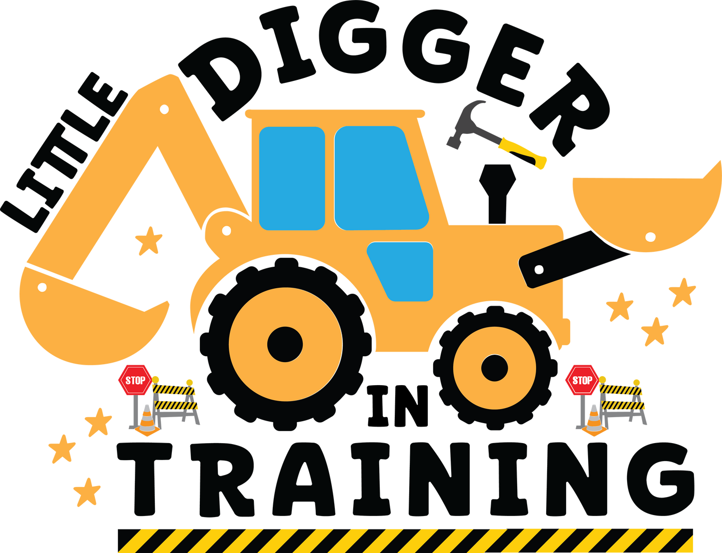 Little Digger Tractor DTF