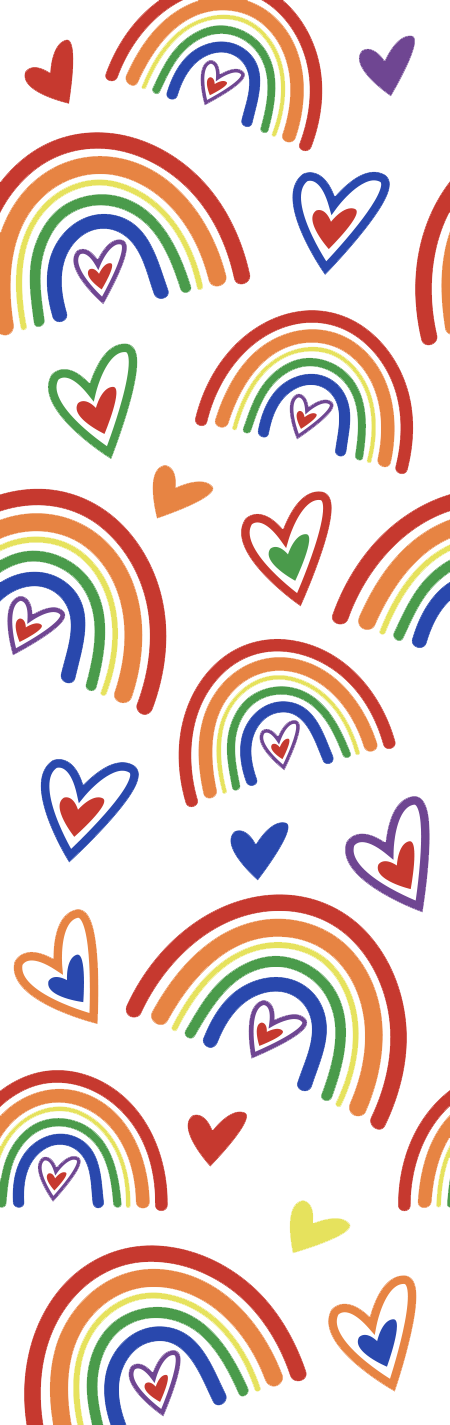 UVDTF Pen Wrap Rainbows