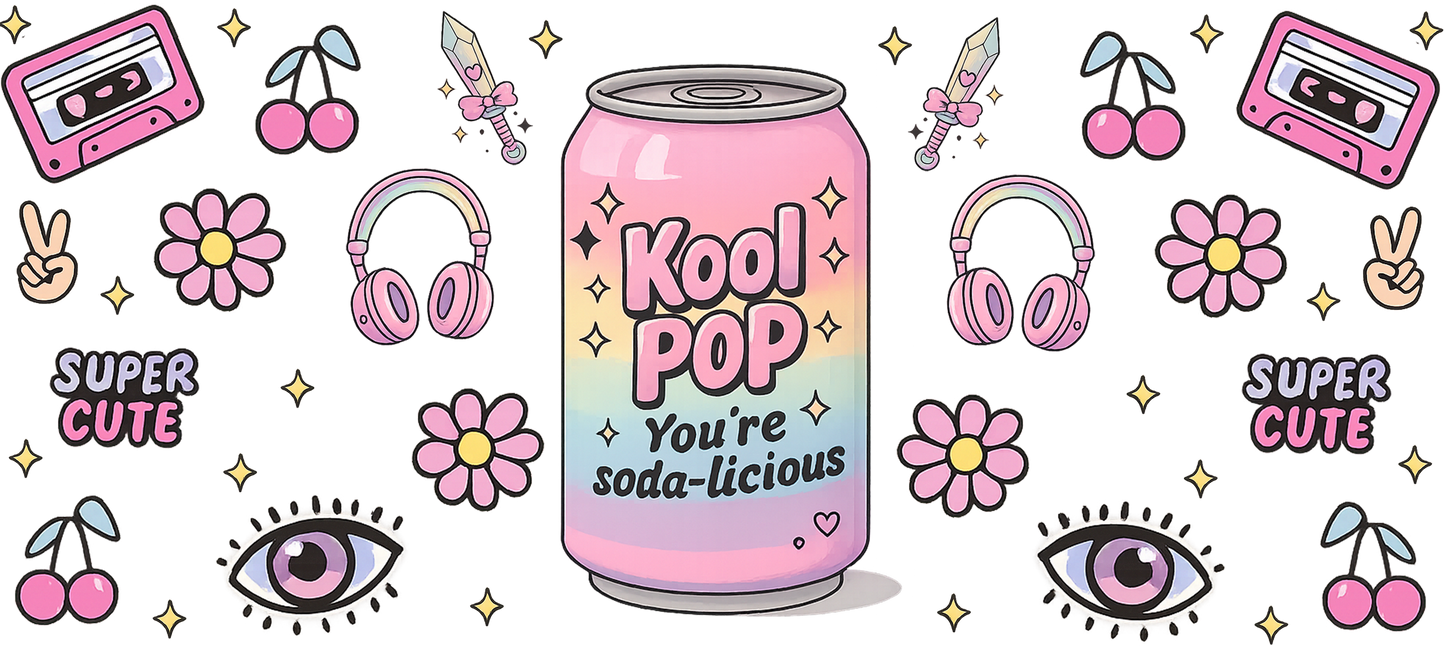 16oz UVDTF Kool Pop Soda-licious