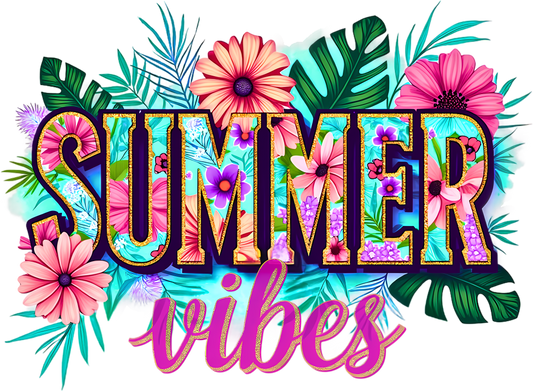 Single UVDTF Summer Vibes