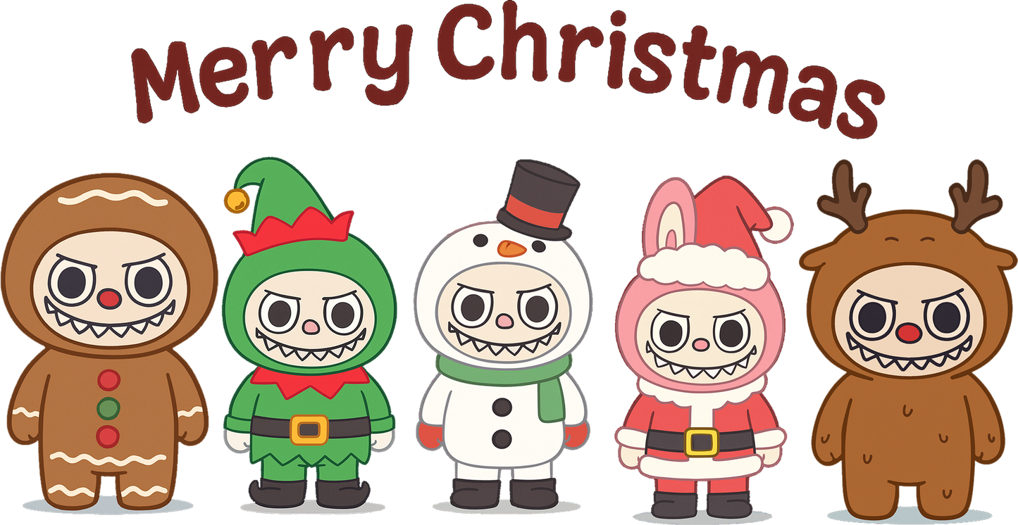 DTF The Monsters Christmas