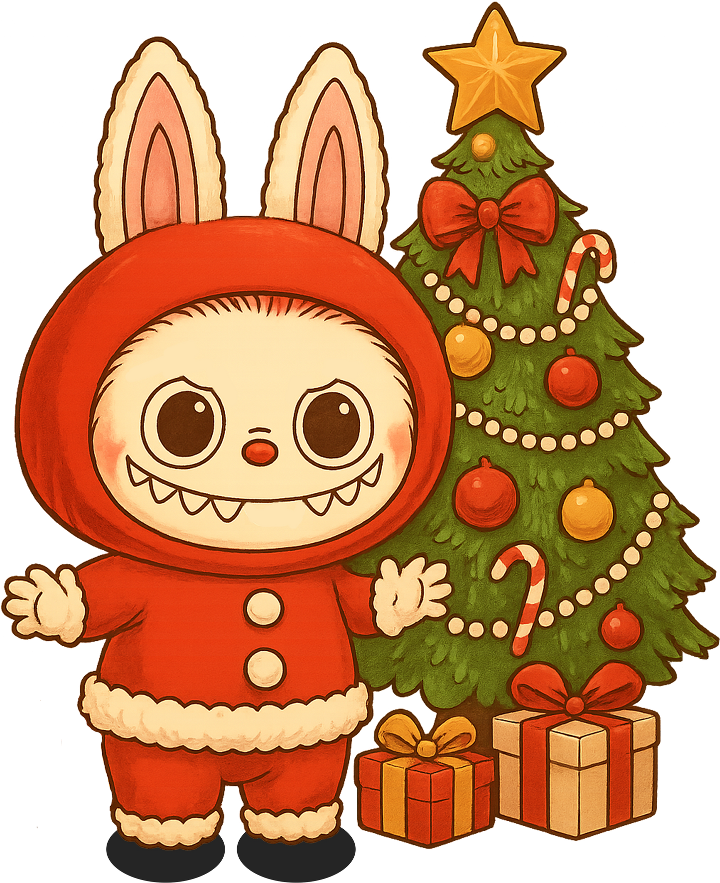 DTF Christmas The Monsters