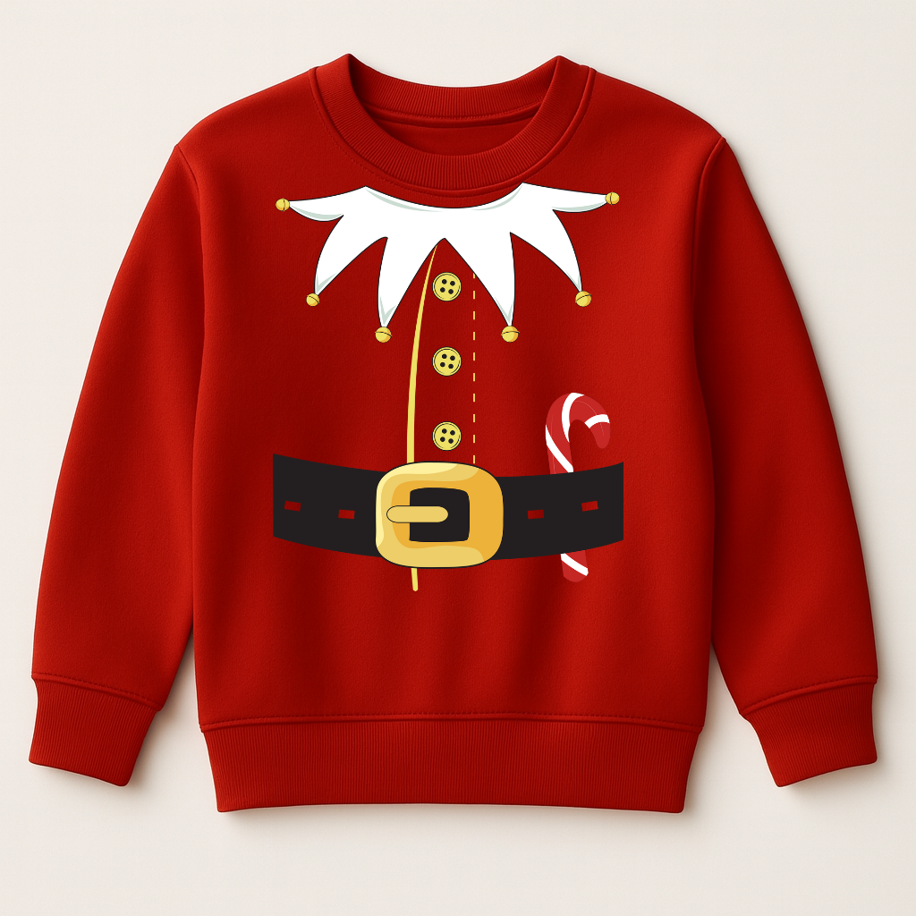 DTF Christmas Elf Costume Style