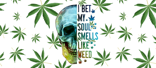 16oz UVDTF Wrap Weed