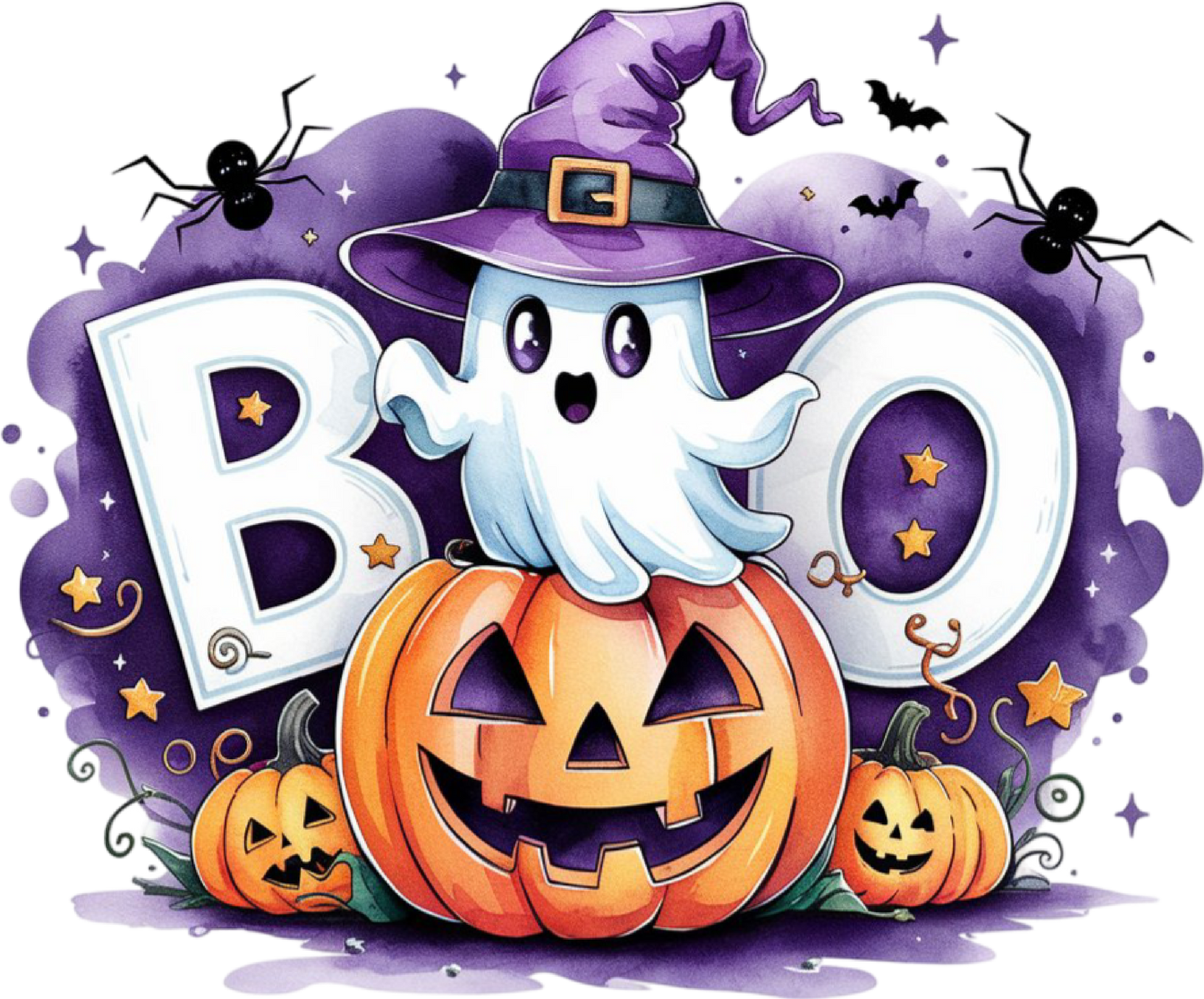 DTF Halloween boo
