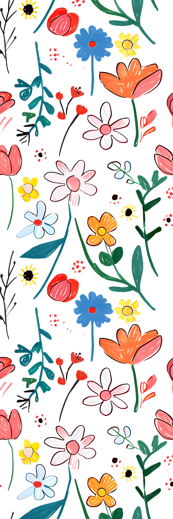 UVDTF Floral 1 Bookmark