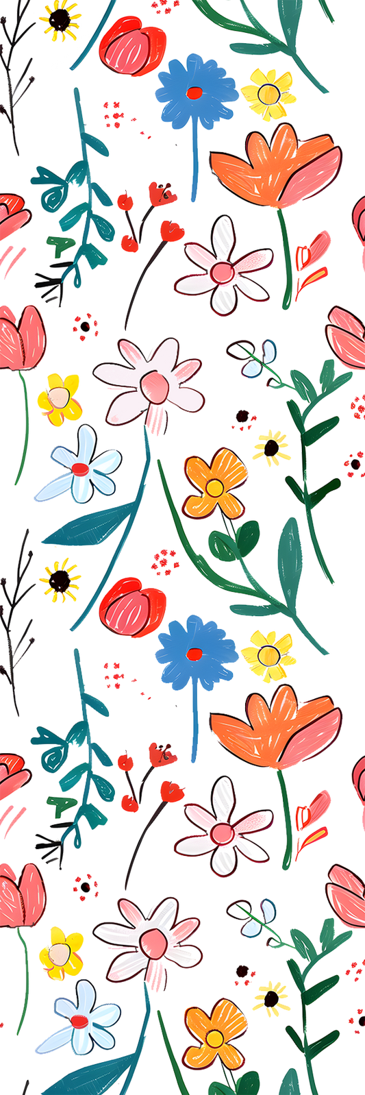 UVDTF Floral 1 Bookmark