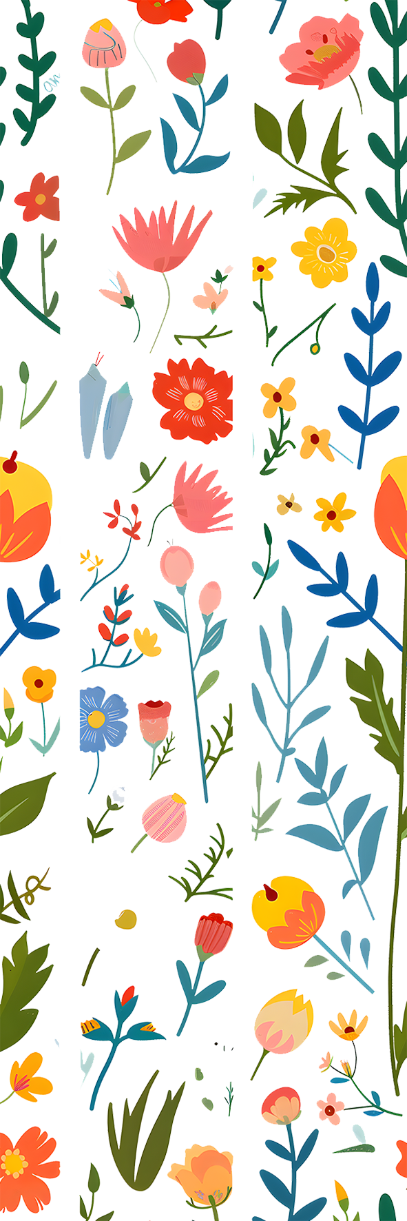 UVDTF Floral 2 Bookmark