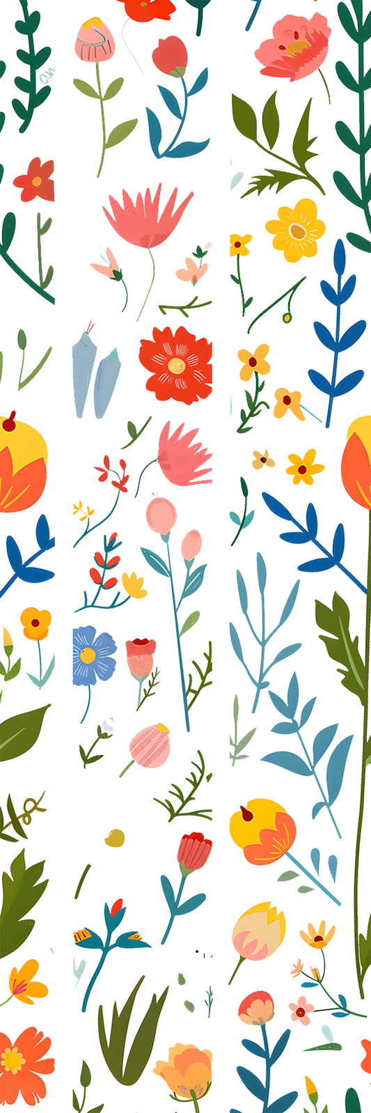 UVDTF Floral 2 Bookmark