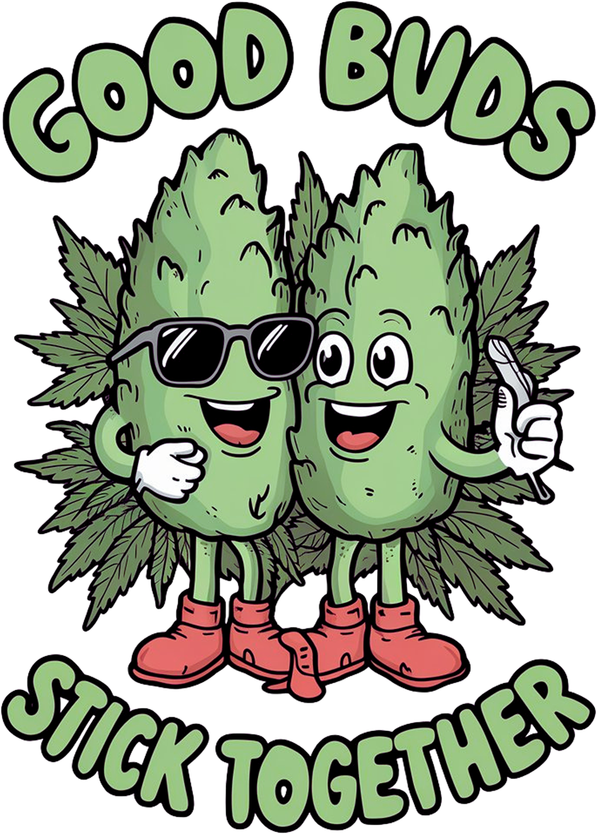 Single UVDTF Good Buds