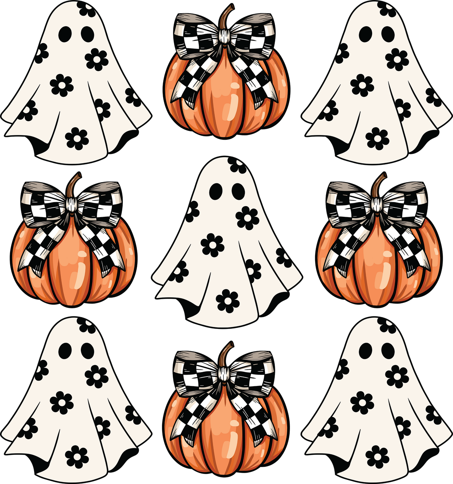 Halloween Pumpkin DTF