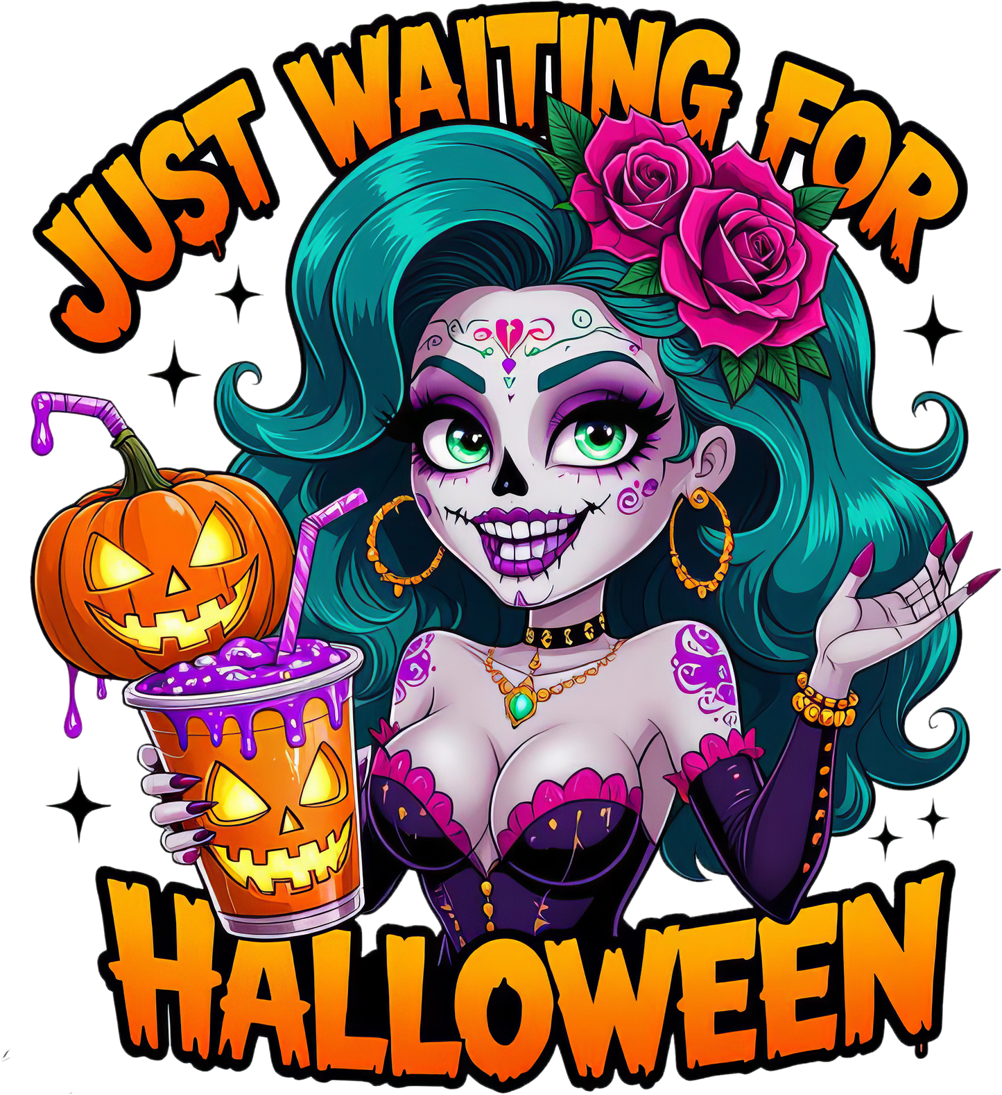DTF Just Waiting For Halloween