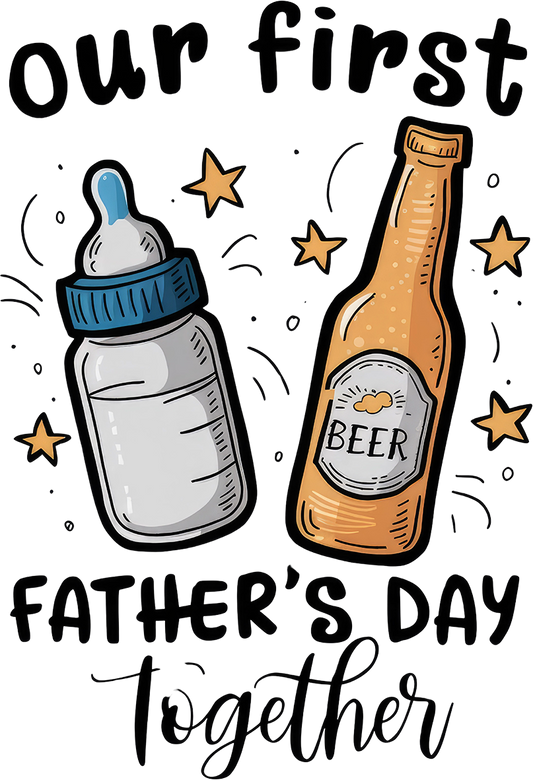 Single UVDTF Our First Father's Day