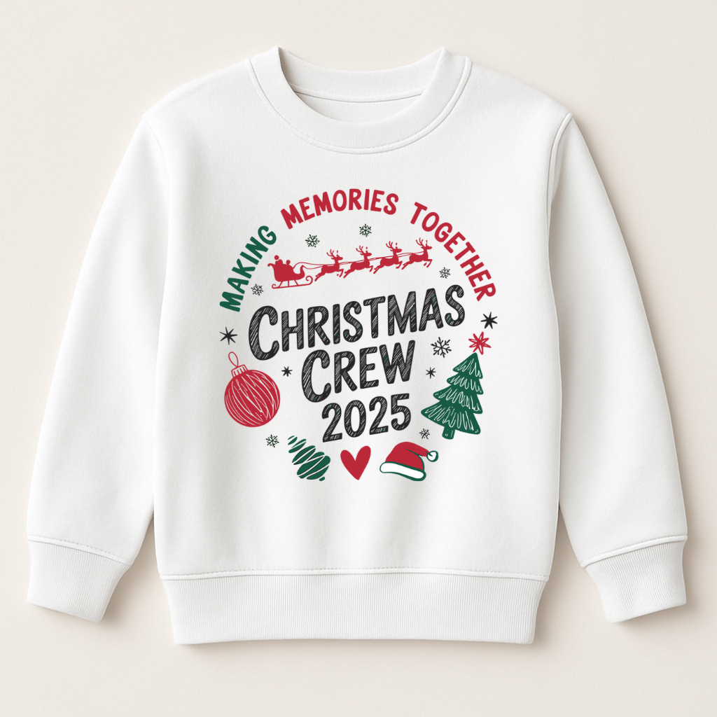 DTF Family Christmas Crew 2025