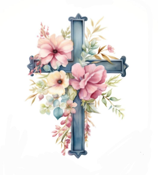 Christening Holy Cross DTF