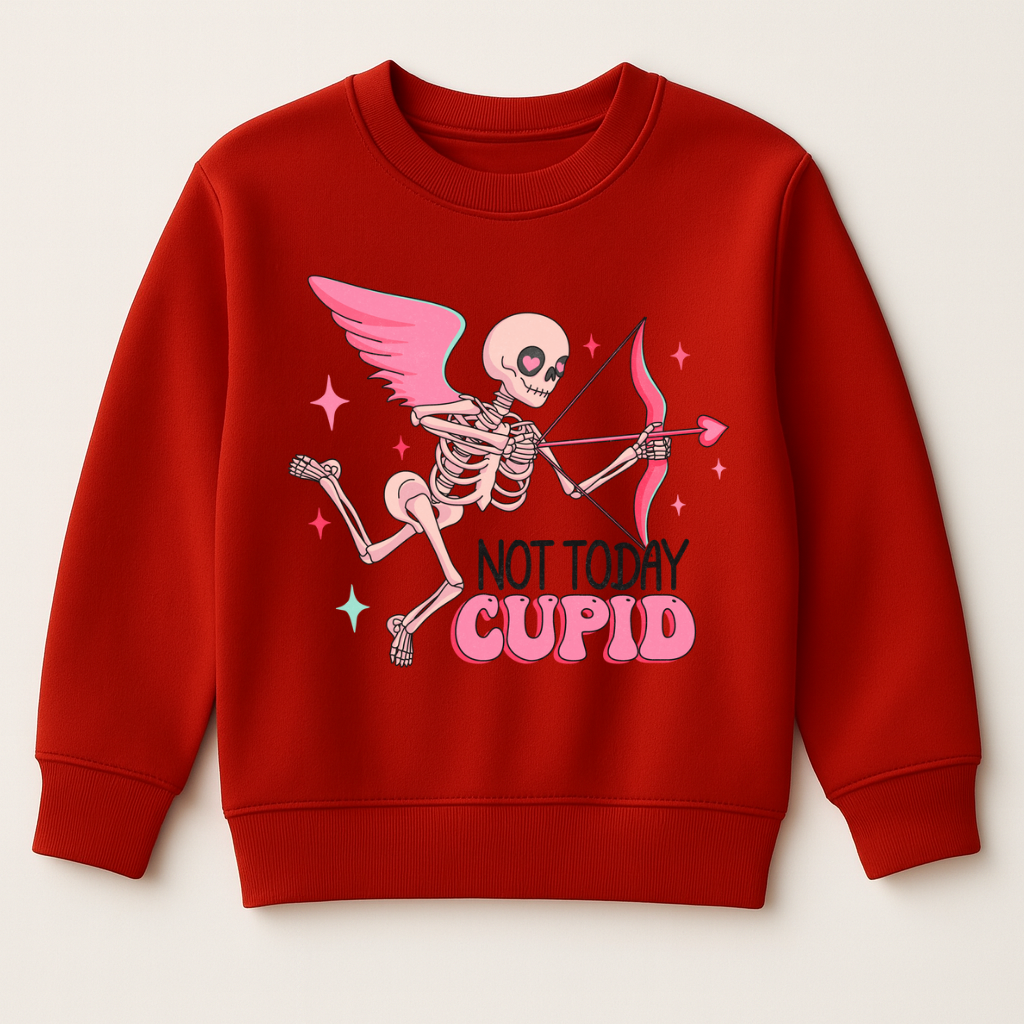 Valentine Not Today Cupid DTF