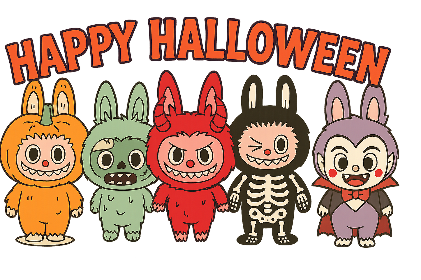 DTF The Monsters Halloween