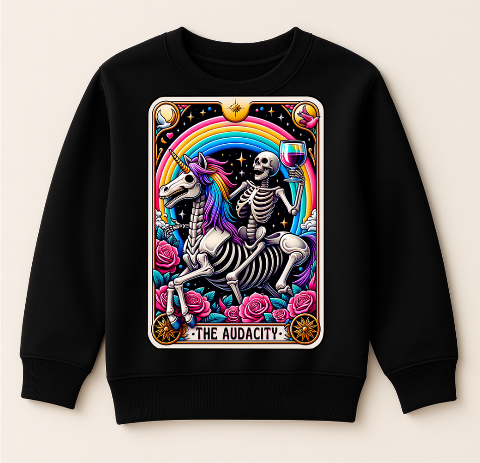 DTF The Audacity Tarot Card