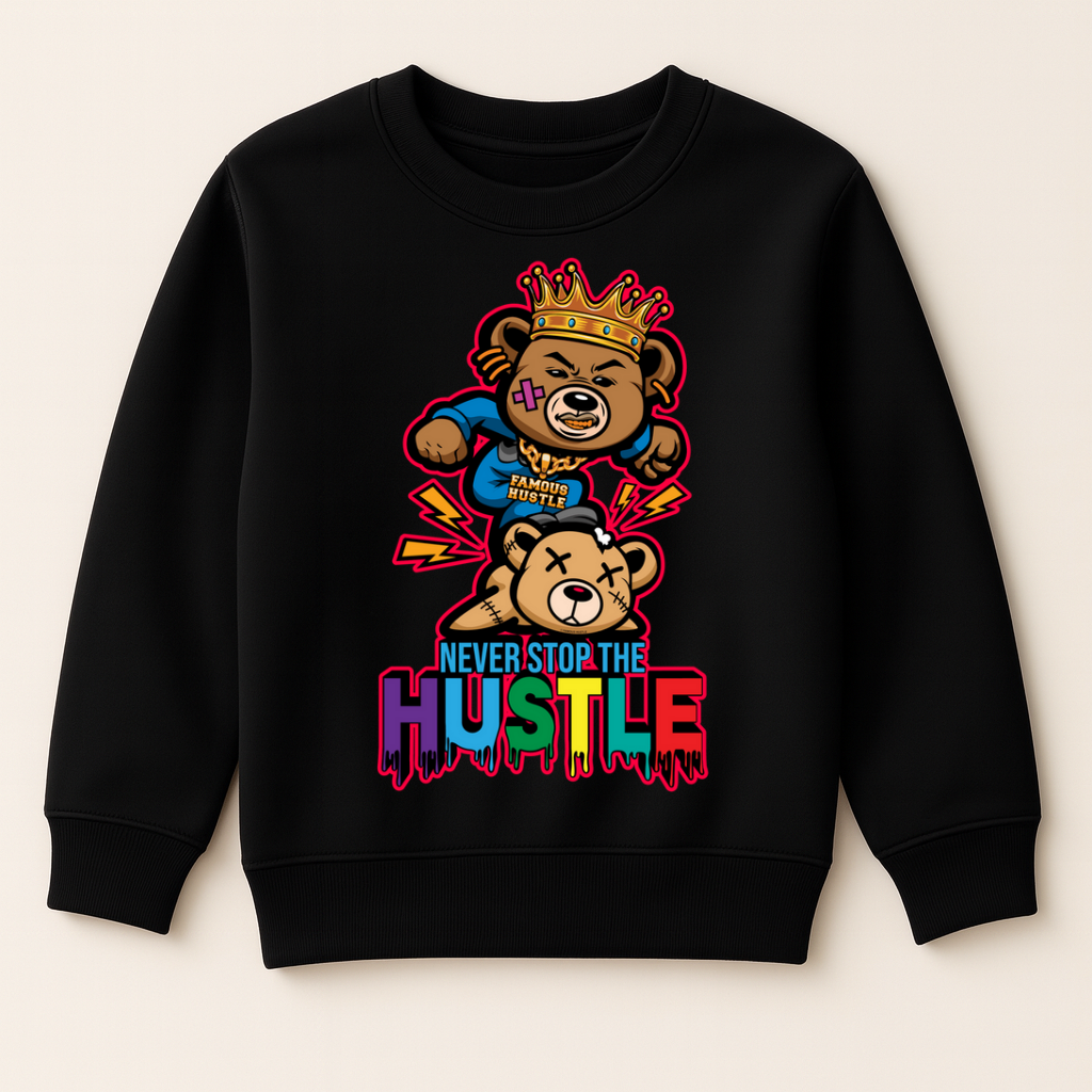 Hustle Bear DTF