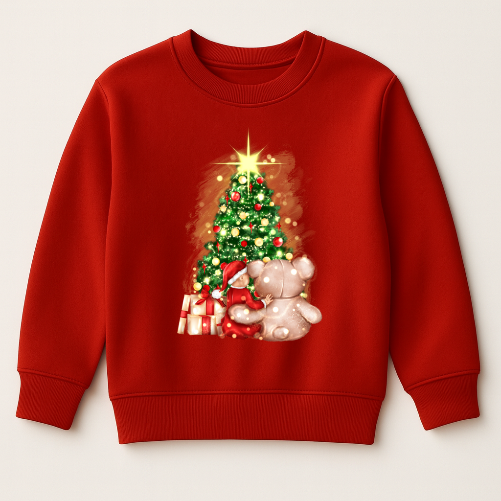DTF Baby Teddy Christmas