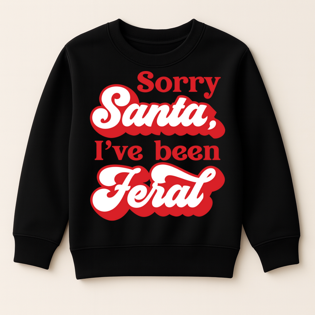 DTF Sorry Santa I Have Been Feral