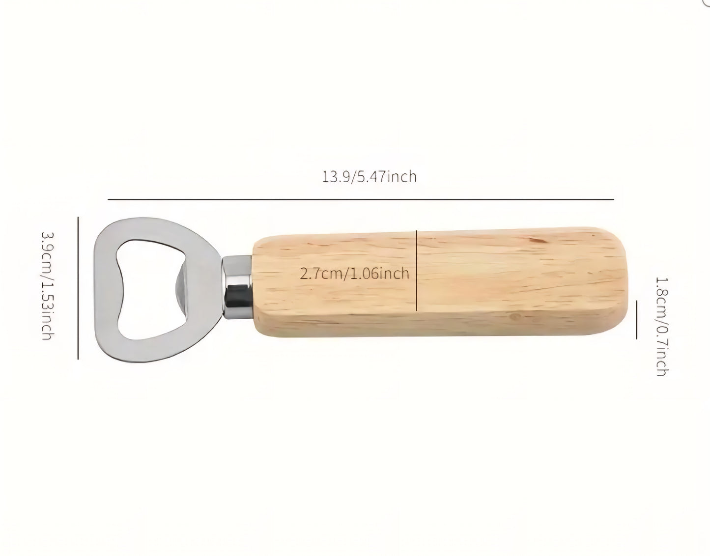 Wooden Bottle Opener
