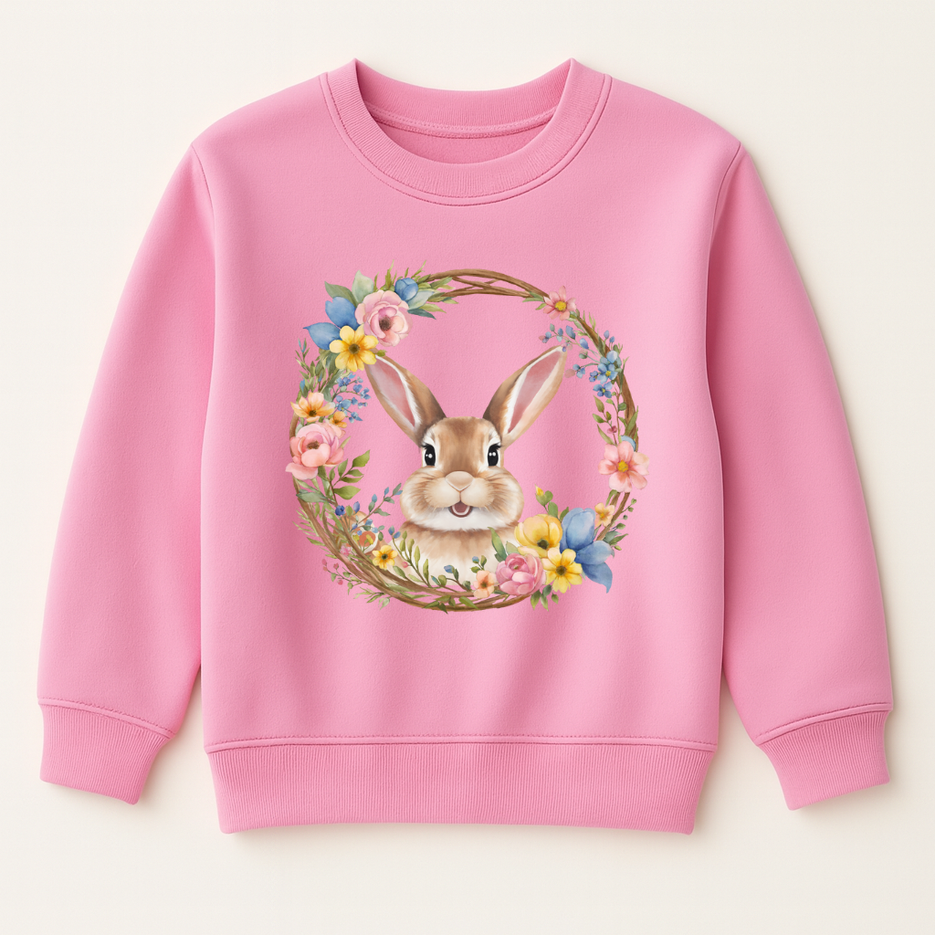 Easter Bunny Wreath DTF