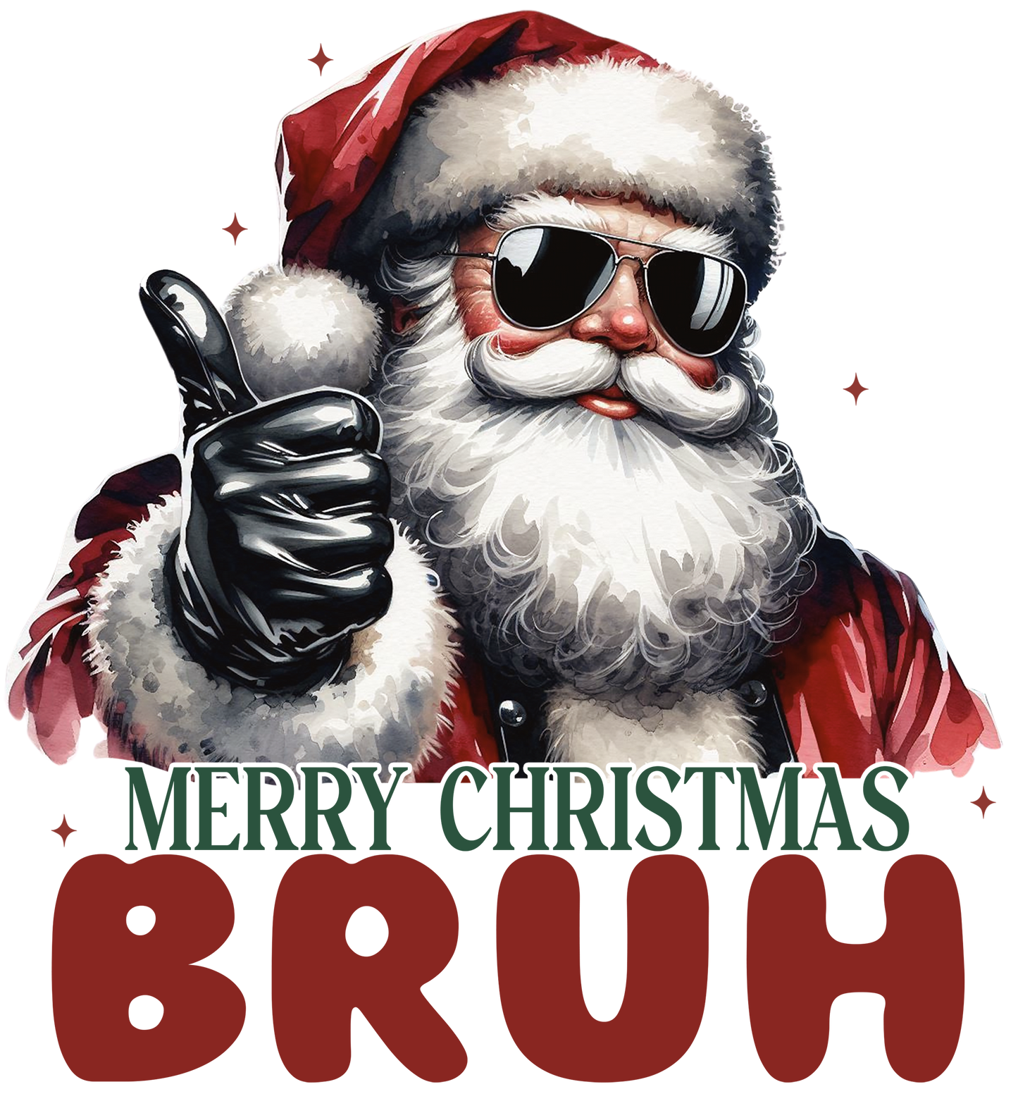 DTF Santa Bruh