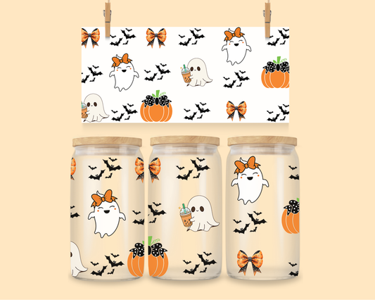 16oz UVDTF Cute Ghost