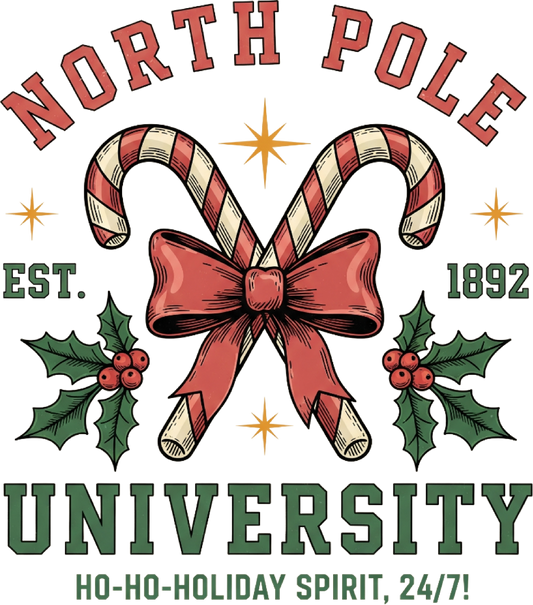 DTF Santa North Pole University