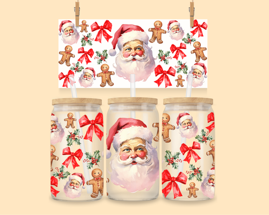 16oz UVDTF Santa