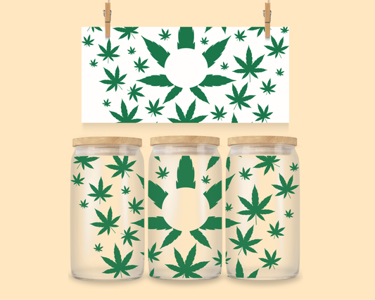 24oz UVDTF Wrap Weed