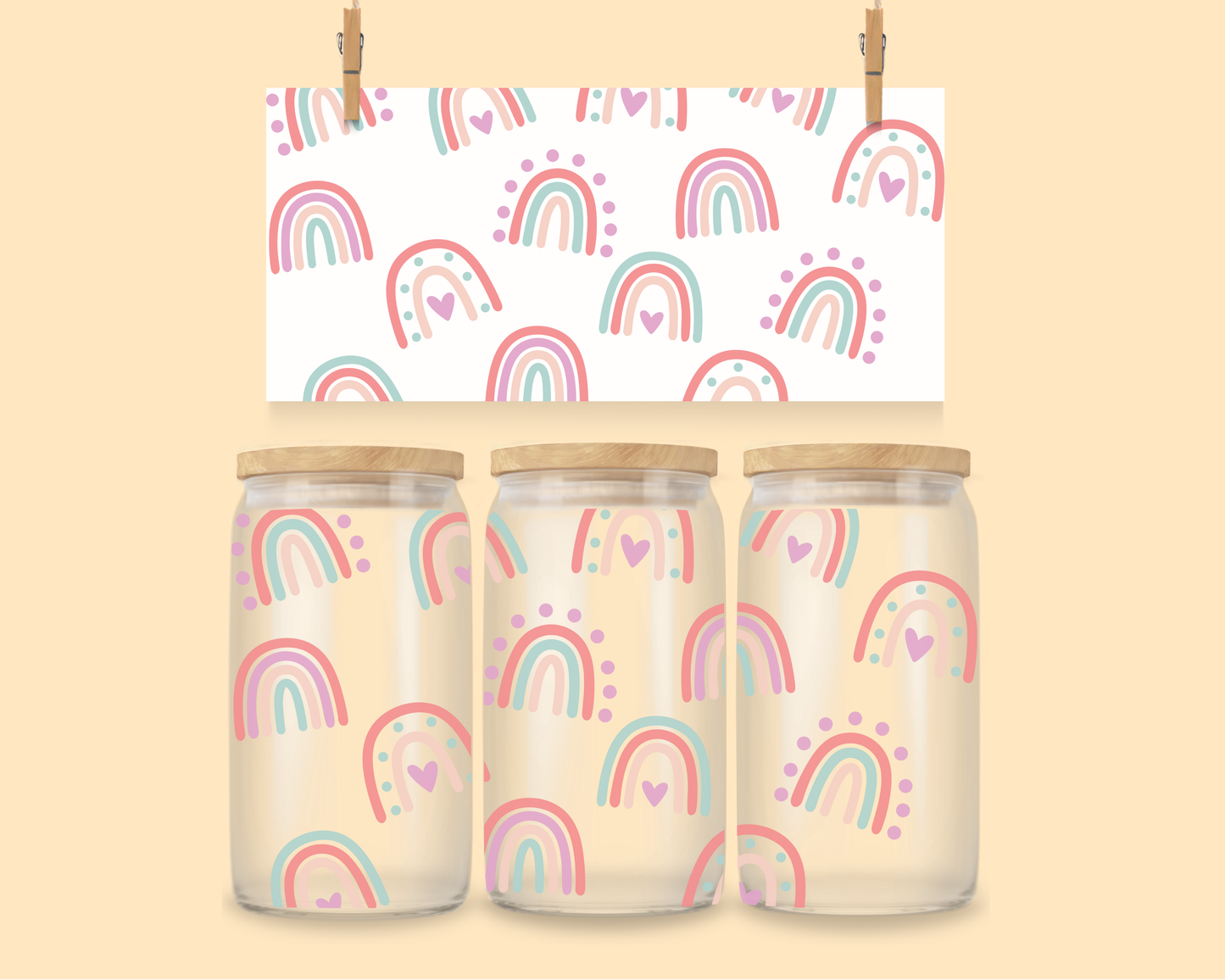 24oz UVDTF Wrap Butterfly