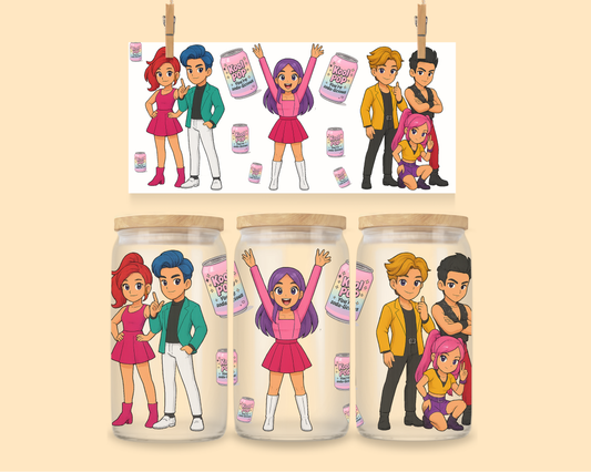 16oz UVDTF K Stars Pop Can