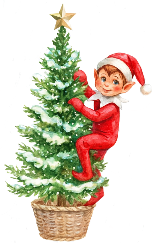 DTF Christmas Elf