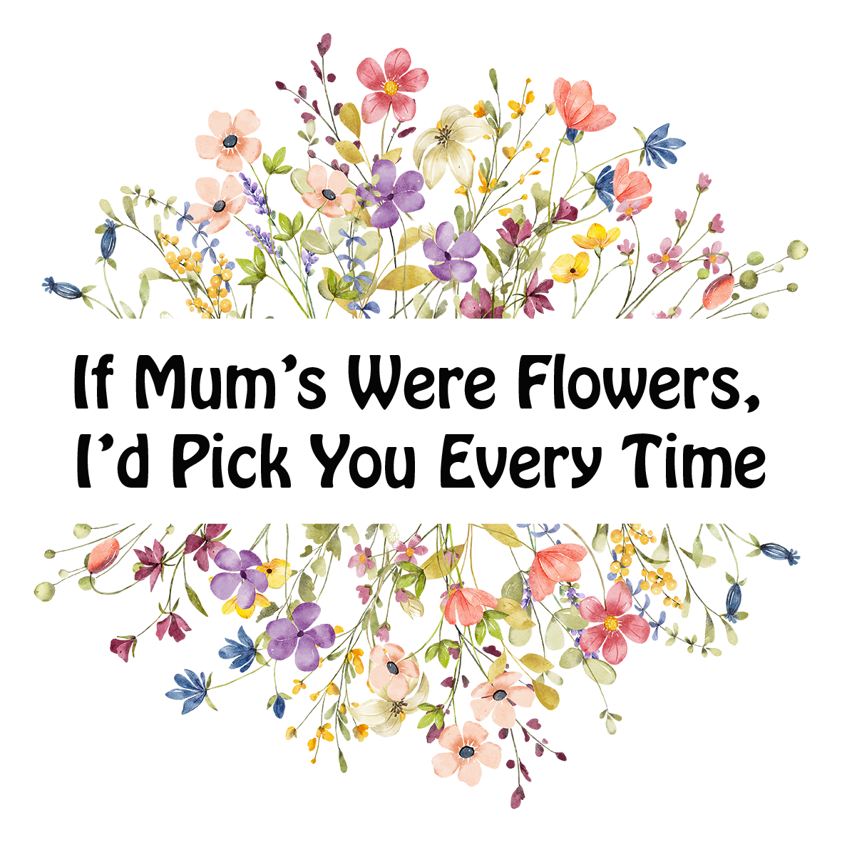 Single UVDTF Mother's Day Vase