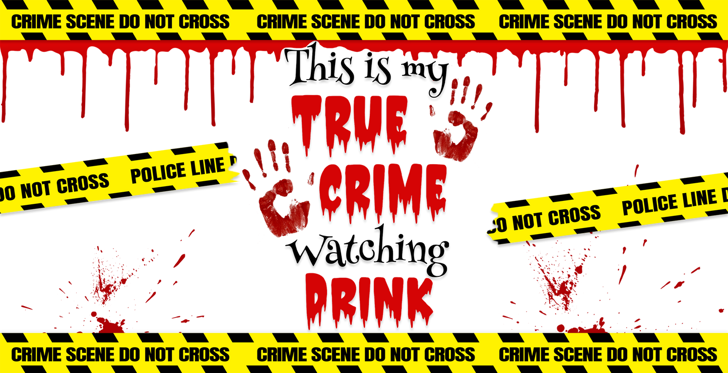 16oz Libbey Wrap UVDTF True Crime