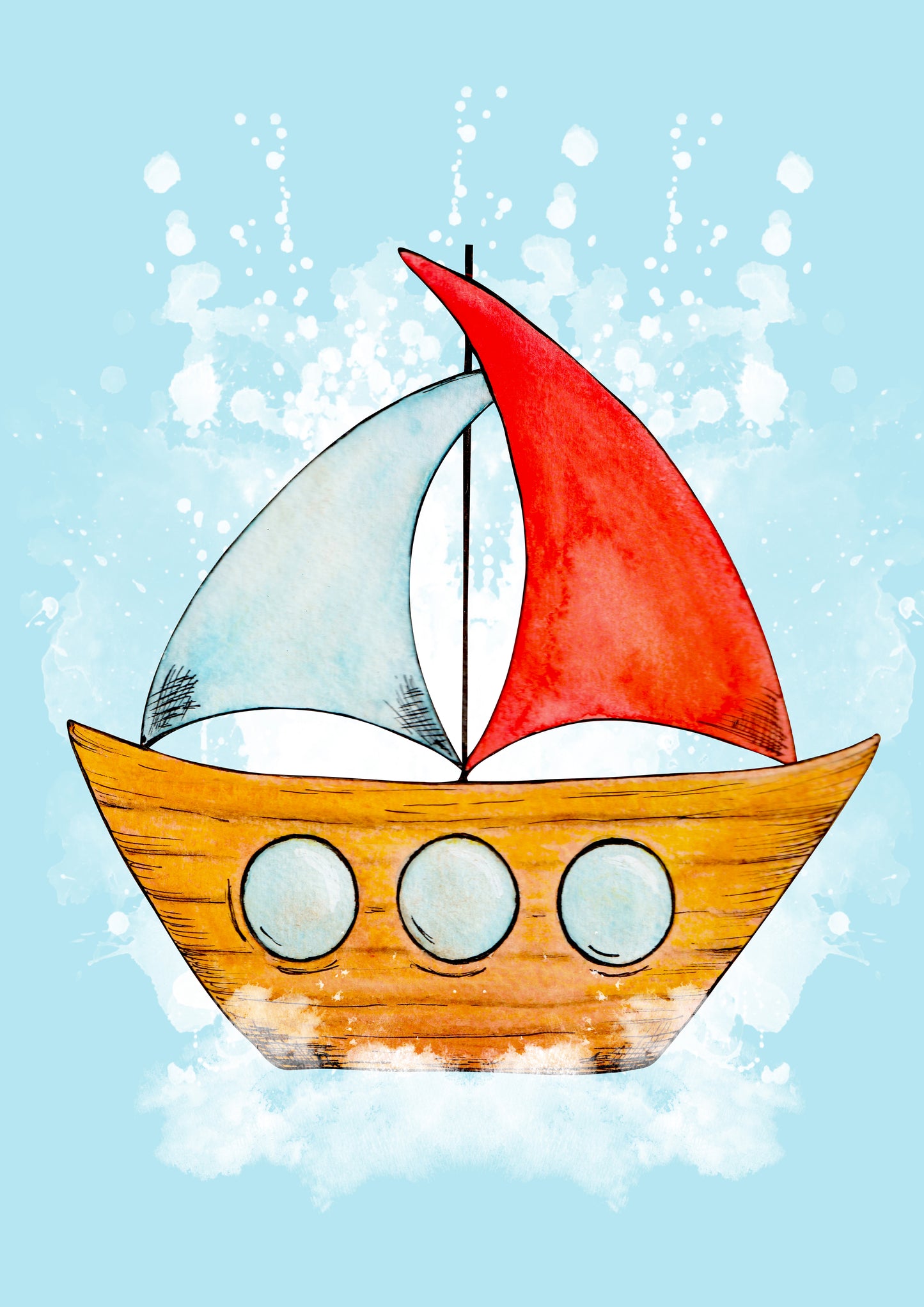 Lighthouse Nursery Bedroom Set Of 3 Wall Art Prints